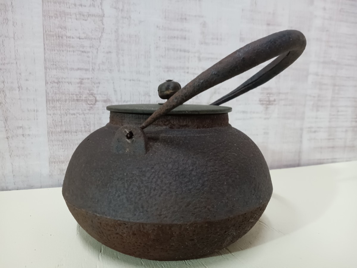 希少龍文堂鉄瓶急須煎茶道具骨董品茶器時代物湯沸茶道具コレクション