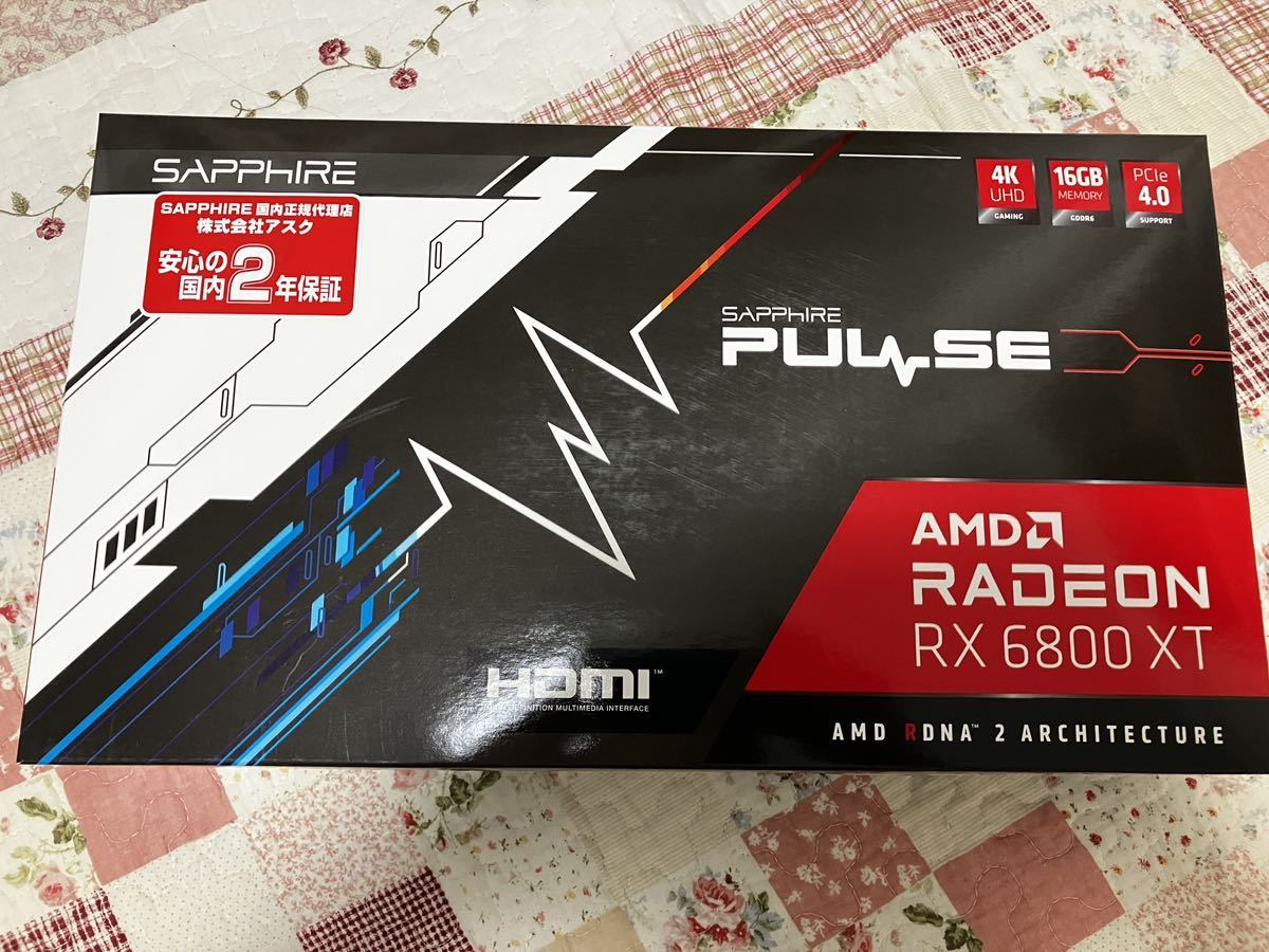 中古】SAPPHIRE PULSE Radeon RX 6800 XT 16GB GDDR6 | JChere雅虎拍卖代购