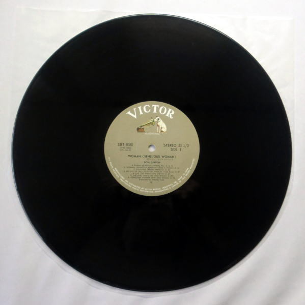 LP「ドン・ギブソン／ウーマン」Don Gibson 1972年 カントリーミュージック 盤面良好 音飛びなし全曲再生確認済み_画像3