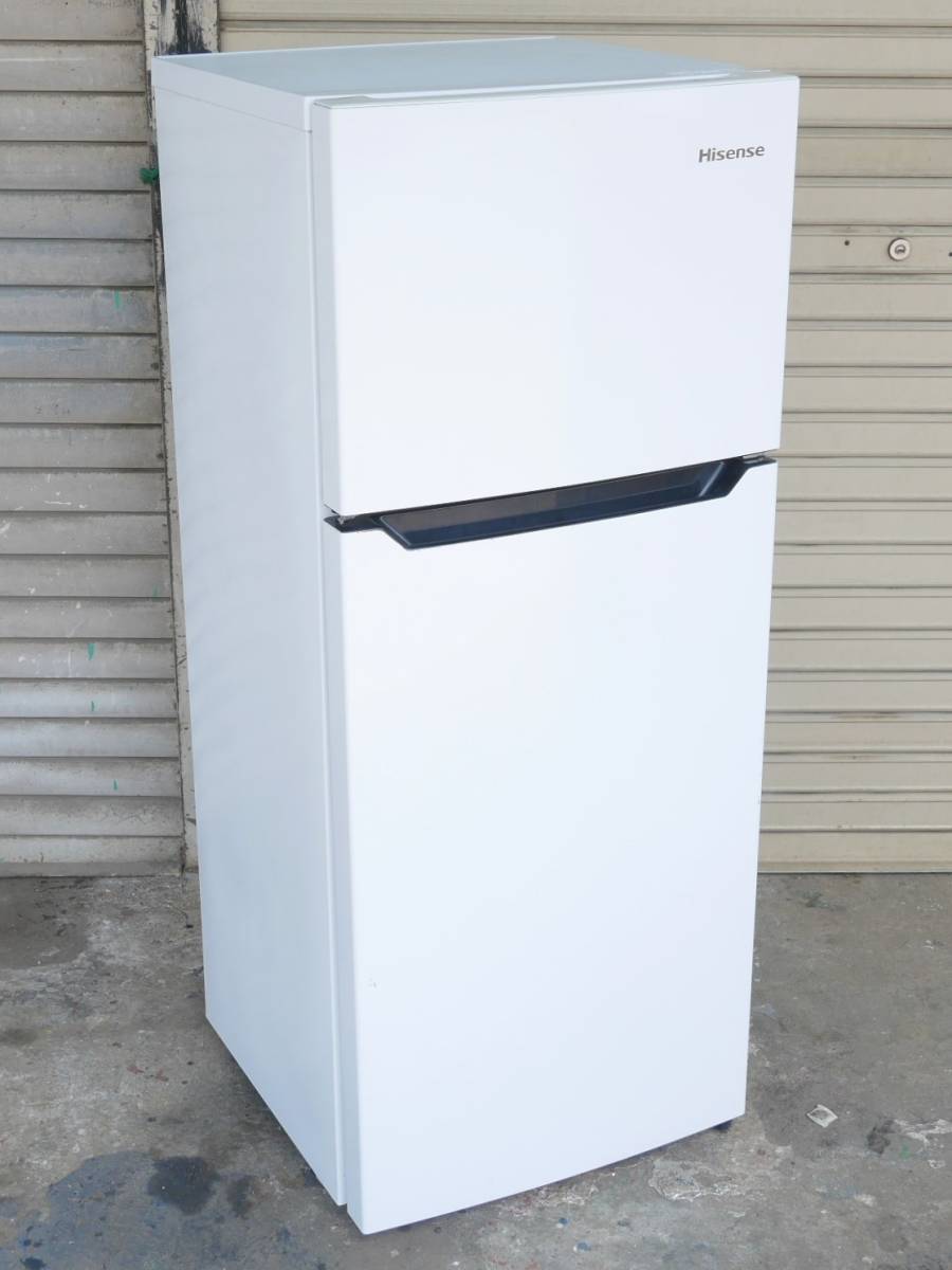 サイズ交換ＯＫ】 □Hisense ハイセンス◇2ドア冷凍冷蔵庫 120L 2019年