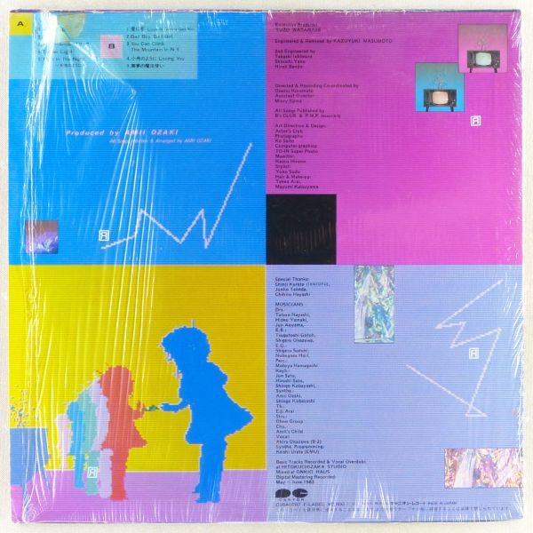 ■尾崎亜美｜MIRACLE（ミラクル） ＜LP 1983年 日本盤＞10thアルバム 林立夫、鈴木茂、後藤次利など参加_画像2