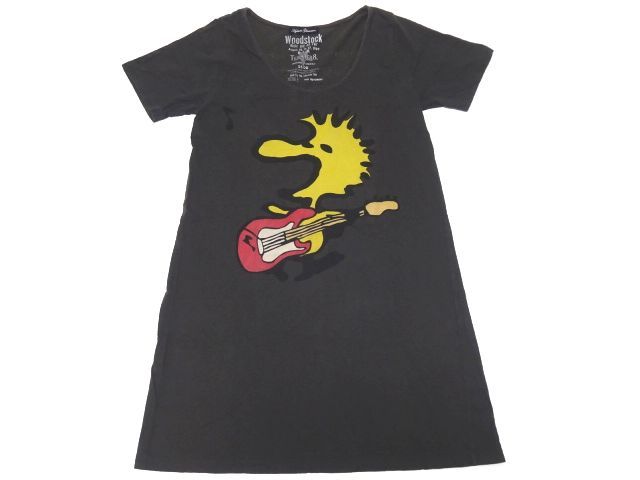 HYSTERIC GLAMOUR ｘ THEATER8 ｘ PEANUTS DRESS T-SHIRT / ヒステリックグラマー シアター８ ピーナッツ Tシャツ ワンピ レディース_画像1