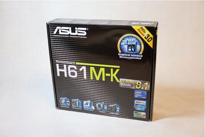 新品 ASUS H61M-K LGA 1155 Intel H61 Micro ATX インテル