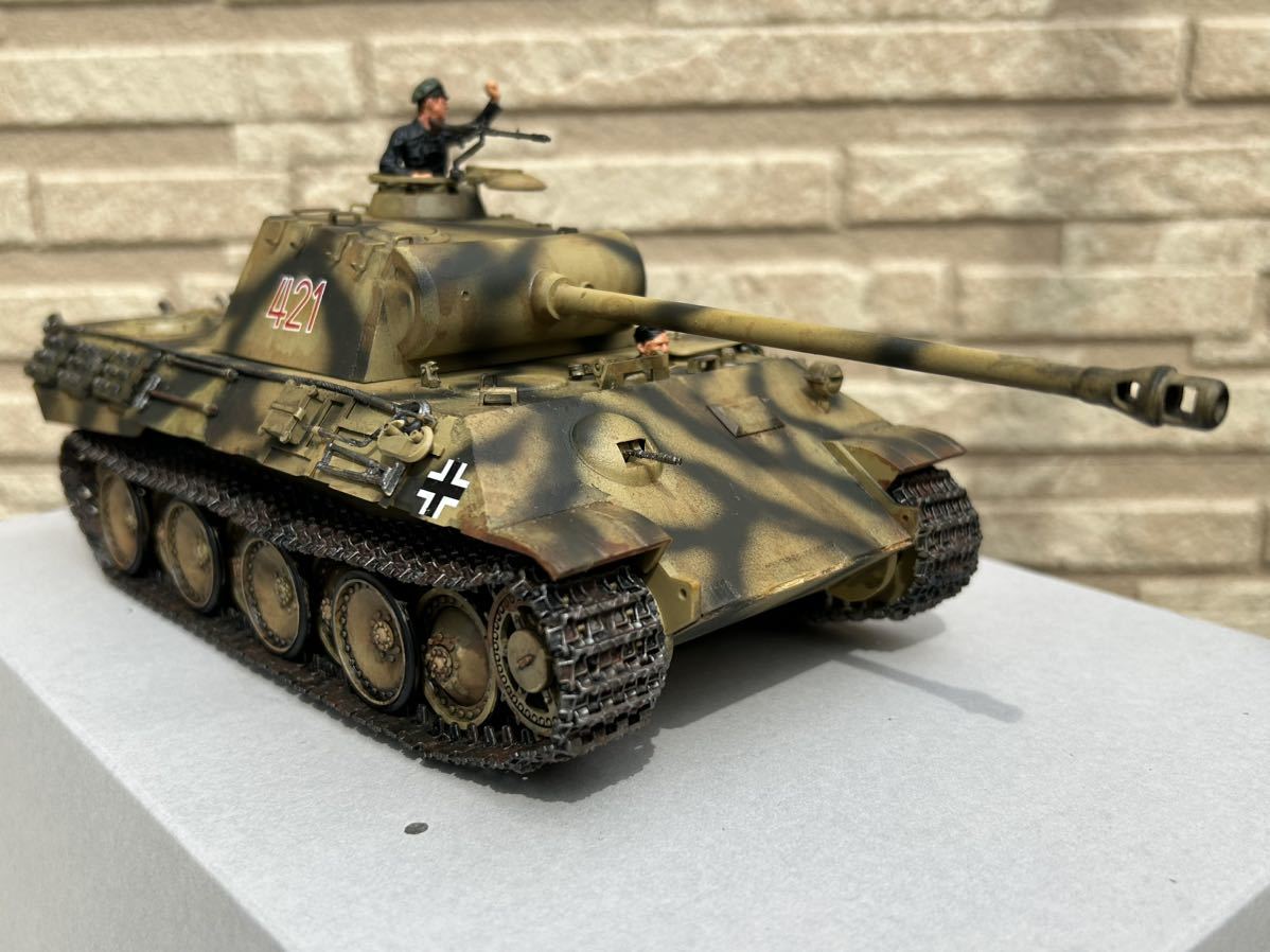 JChere雅虎拍卖代购： ドイツ パンター戦車タミヤ 完成品