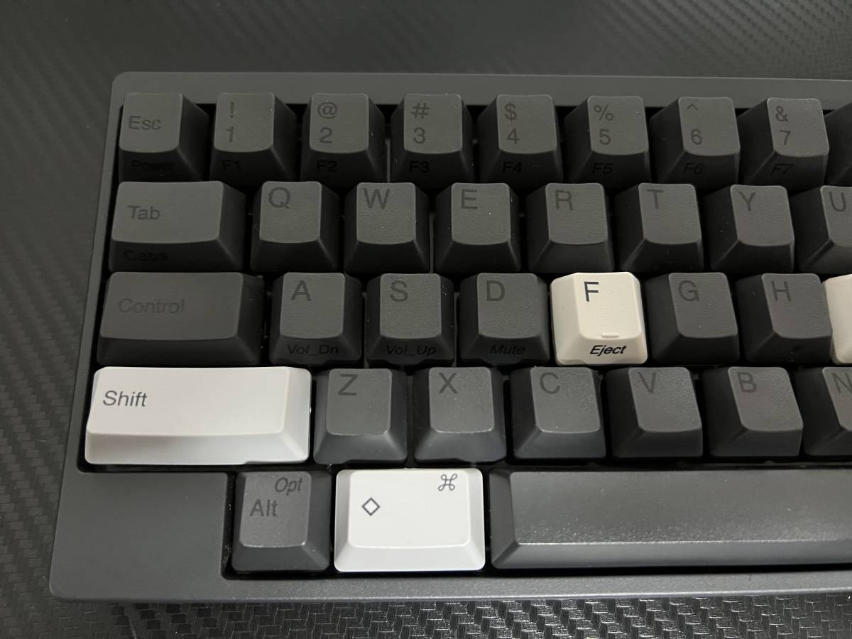 HHKB Professional BT 英語配列 PD-KB600B キートップ変更(一部