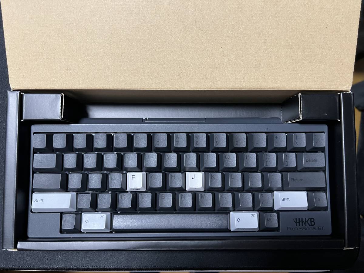 HHKB Professional BT 英語配列 PD-KB600B キートップ変更(一部