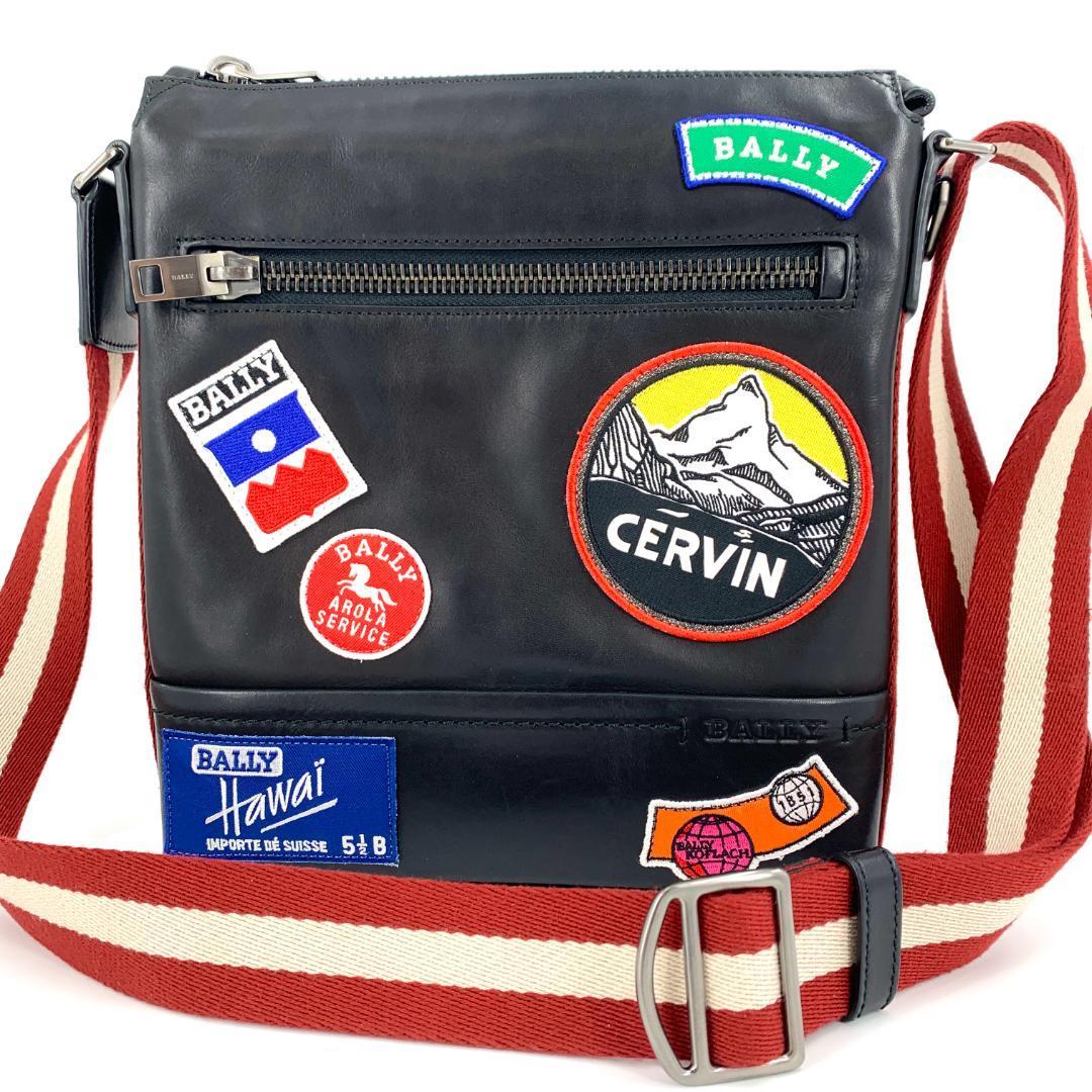 1円 極美品 BALLY バリー ショルダーバッグ ショルダー メッセンジャー