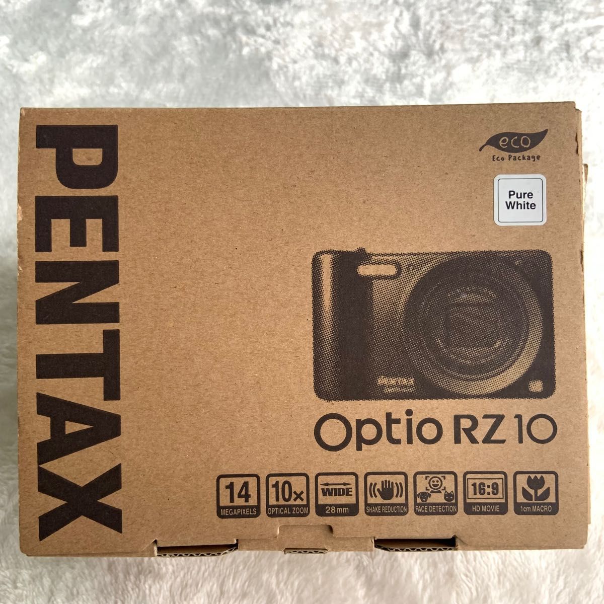 未使用★PENTAX★デジタルカメラ★Optio RZ10★ピュアホワイト