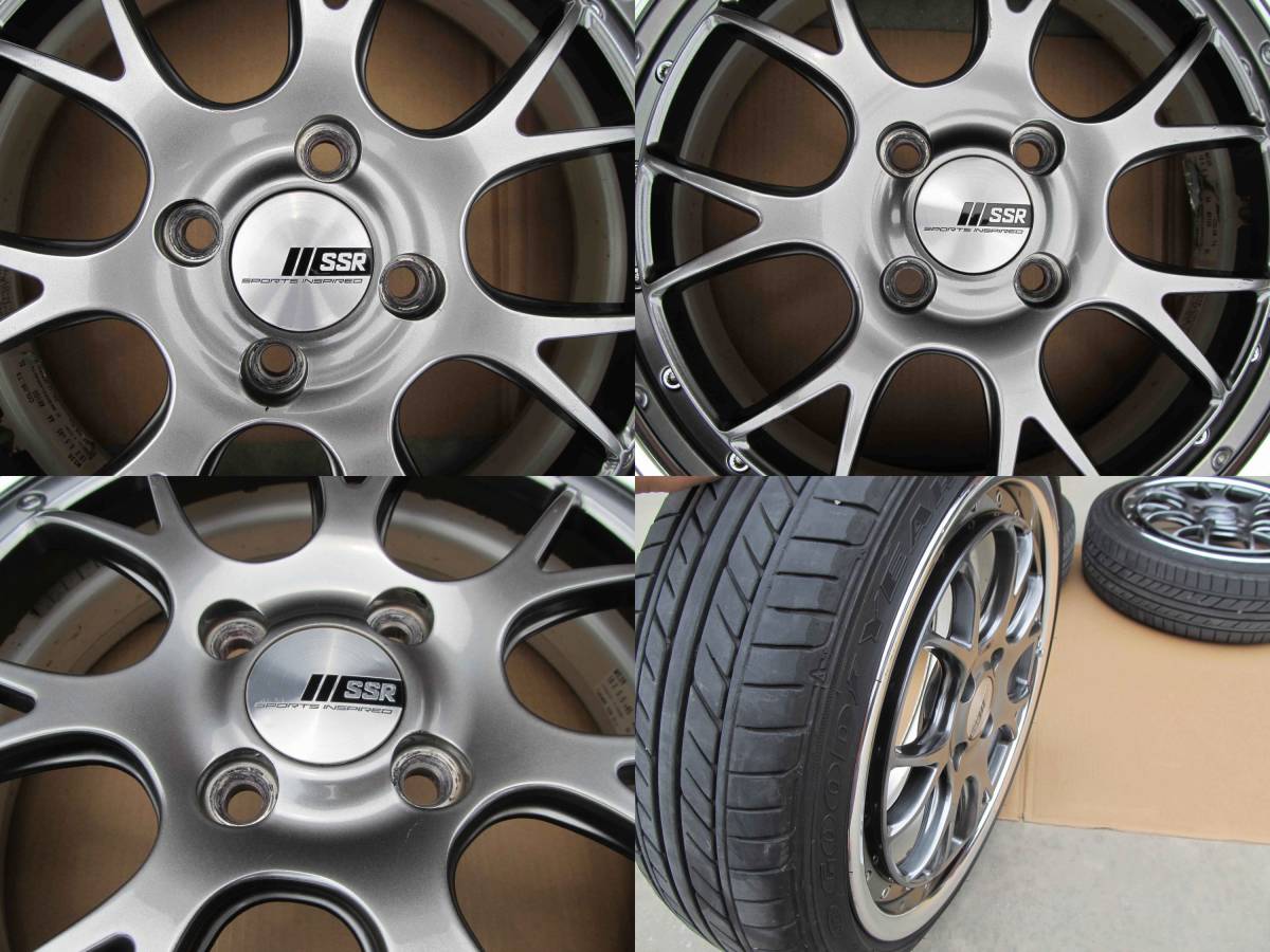 SSR プロフェッサー MS3R 16インチ 5.5+45 4H PCD100 SL 4本セット