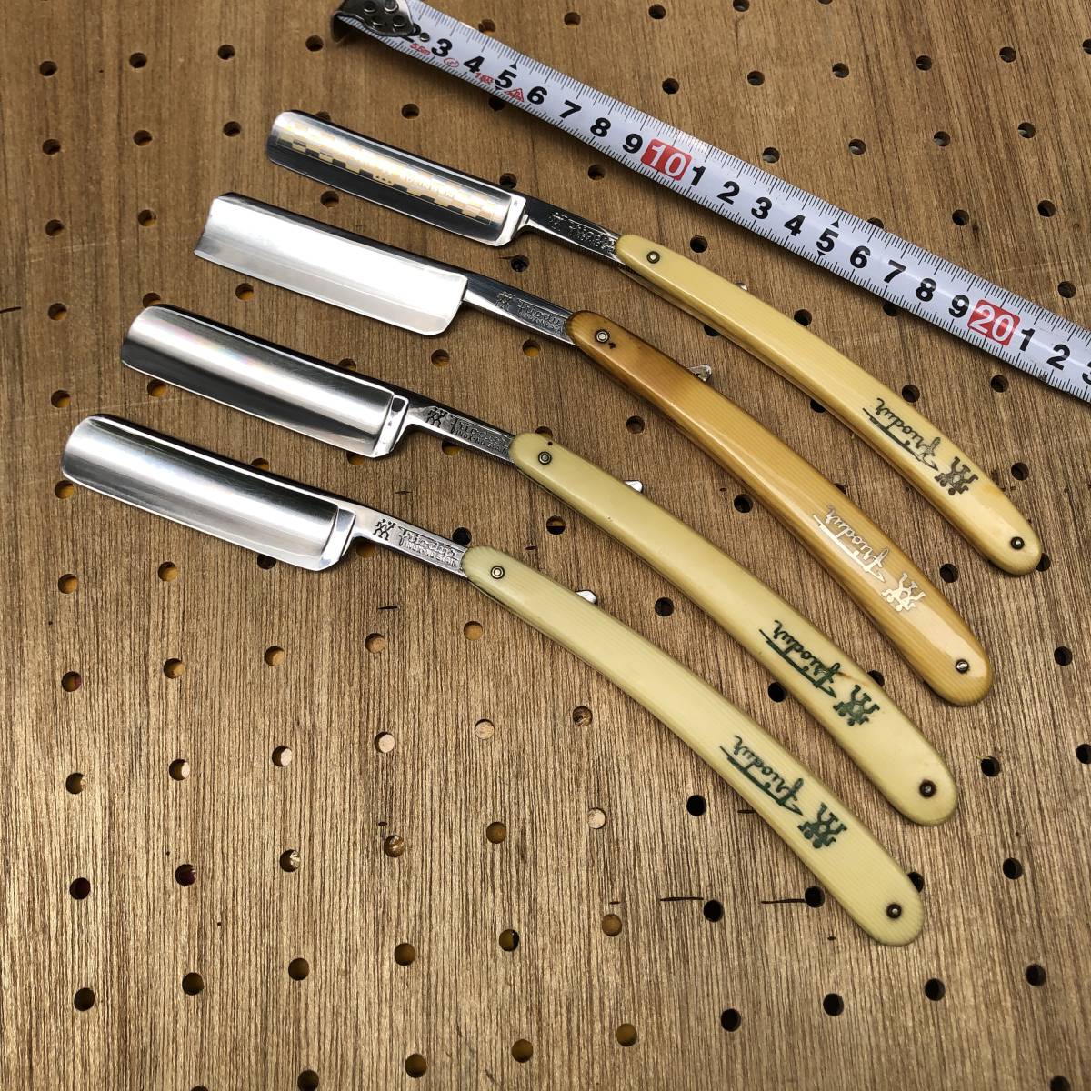 理容 西洋カミソリ すべてヘンケルス 美品 4点 ☆ HENCKELS SOLINGEN