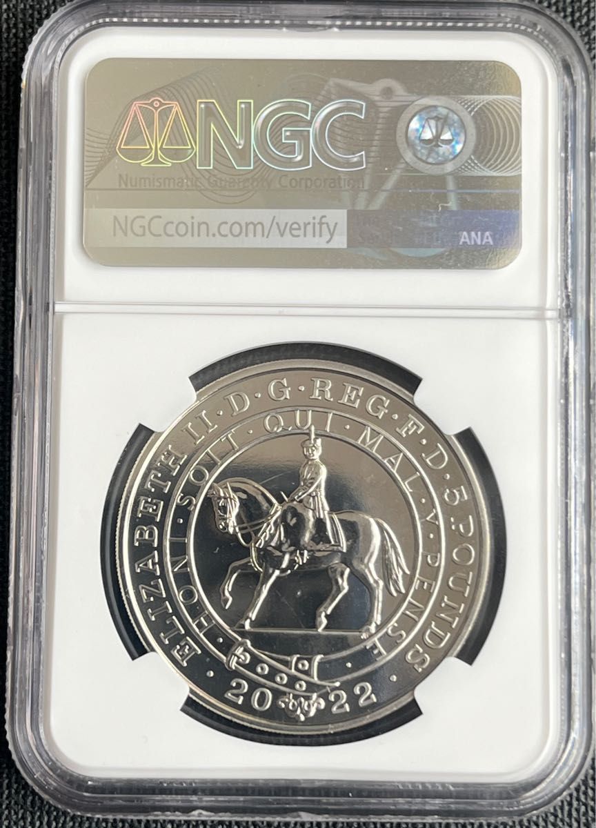 世界9枚！ジュビリー！2003 イギリス 5ポンド 銀貨 NGC PF70UC-