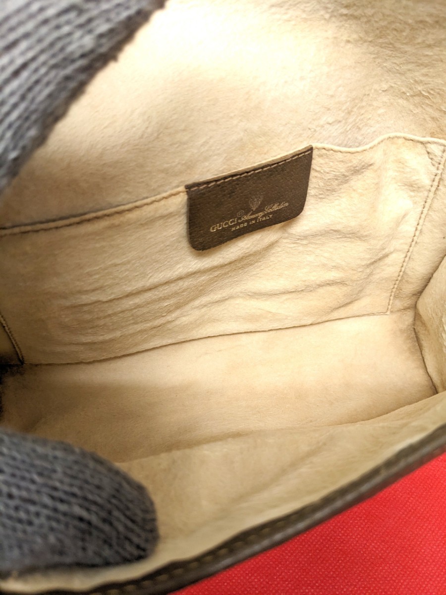 美品 極上 Gucci シェリーライン クラッチバッグ セカンドバッグ GG