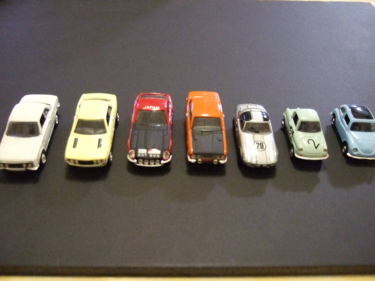 組立済み】 DyDo 徳大寺有恒が選ぶ! 俺のこだわり名車 1/64 7台 商品