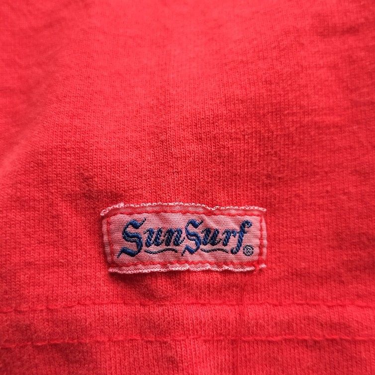 SUNSURF★百虎★バックプリント丸胴Tシャツ★アメリカ製★美品★Mサイズ