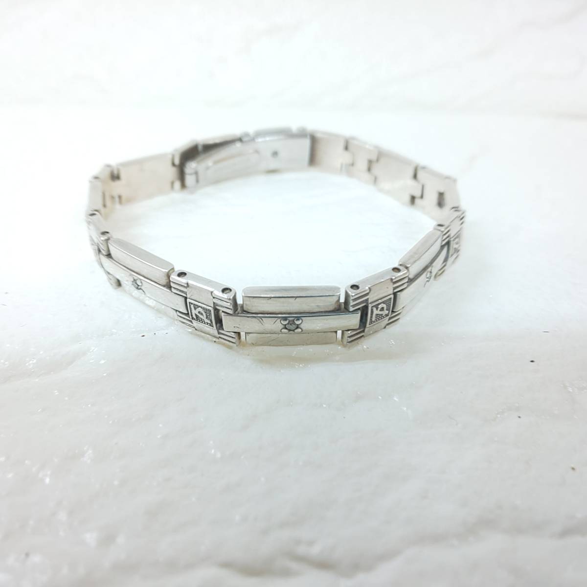 ◎レダシルマ◎Leda SILMA ブレスレット 9ポイントダイヤ シルバー