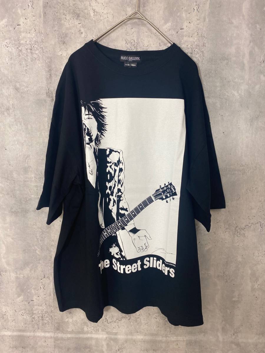 ストリートスライダーズ Tシャツ☆黒 L☆上條 淳士・ハリー TEE