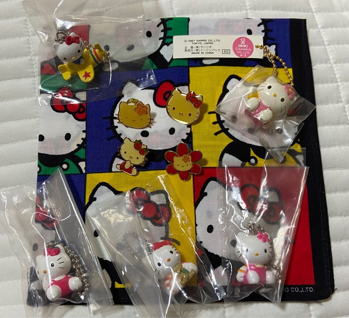 昔のハローキティグッズ 小物いろいろセット 当時物 レトロ 昔のハローキティグッズ 小物いろいろセット 当時物 レトロ