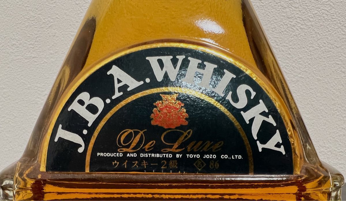 未開栓古酒J B A WHISKY De Luxe 720ml ウイスキー 2級 從価 未開栓古酒J B A WHISKY De Luxe 720ml ウイスキー 2級 從価