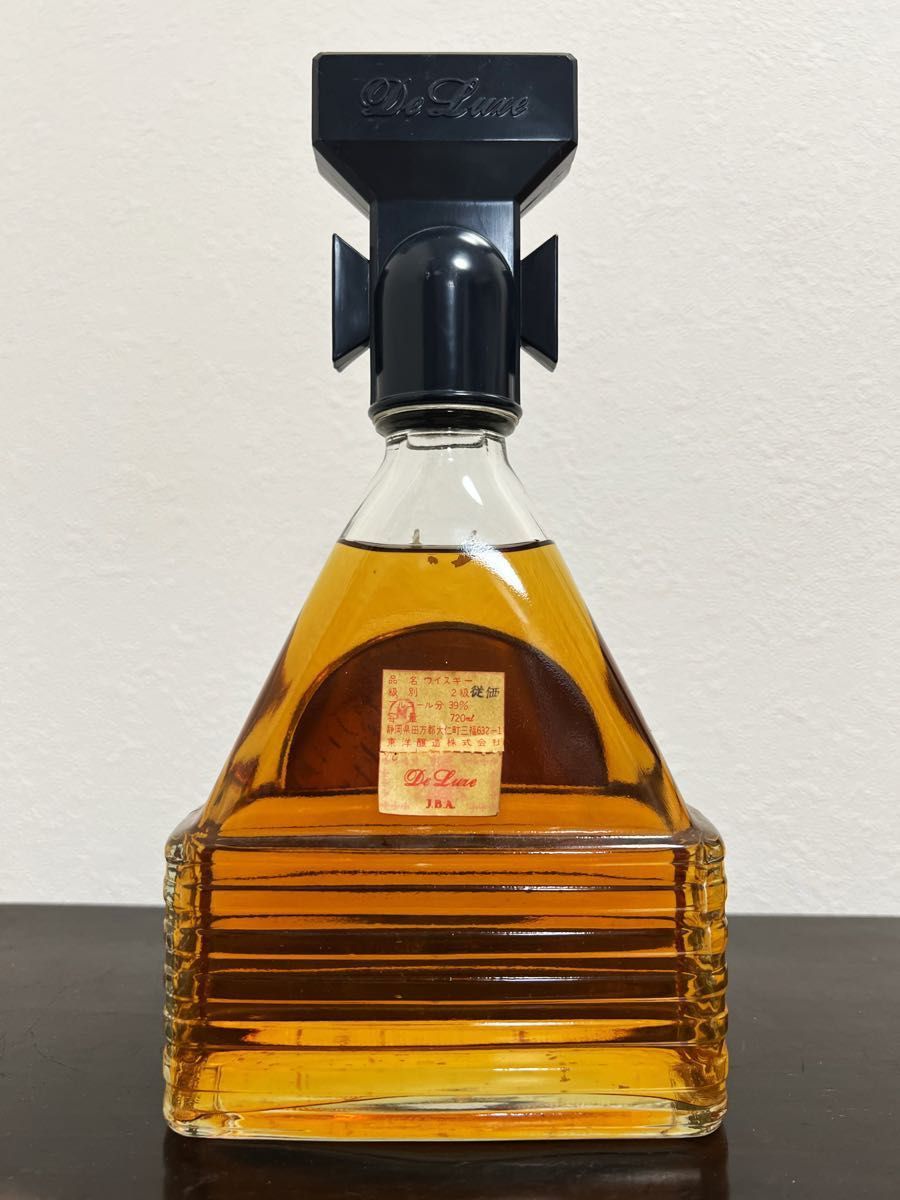 未開栓古酒J B A WHISKY De Luxe 720ml ウイスキー 2級 從価 未開栓古酒J B A WHISKY De Luxe 720ml ウイスキー 2級 從価