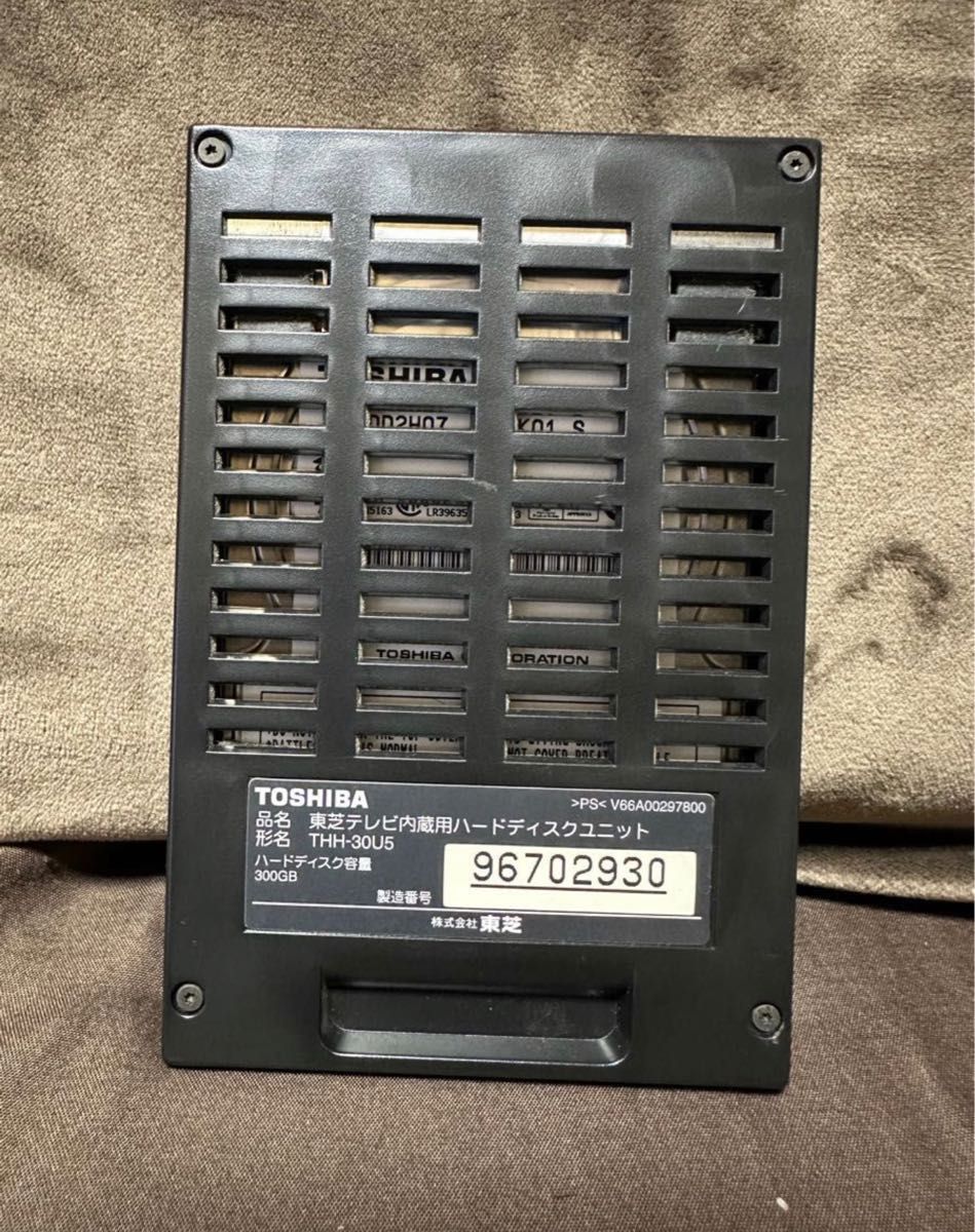 東芝 REGZA THH-30U5 ZH500 RH500シリーズ交換用ハードディスク