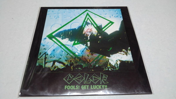 □　COLOR　カラー　LPレコード　【　FOOLS! GET LUCKY!!　】　盤面美品♪_画像1