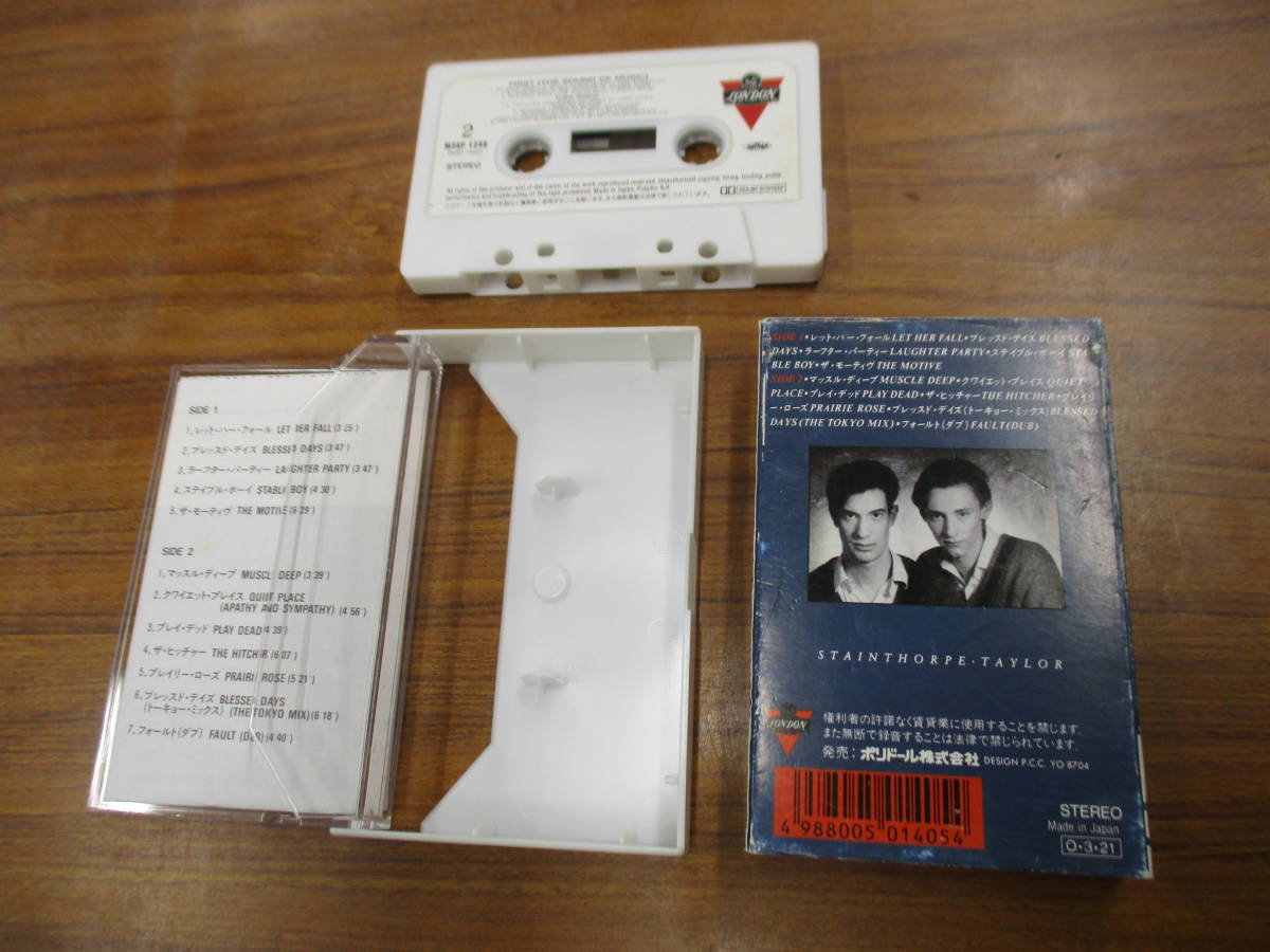 RS-4789【カセットテープ】解説、歌詞あり / ゼン・ジェリコ ファースト THEN JERICO FIRST（THE SOUND OF MUSIC）M28P 1248 cassette tape_画像2
