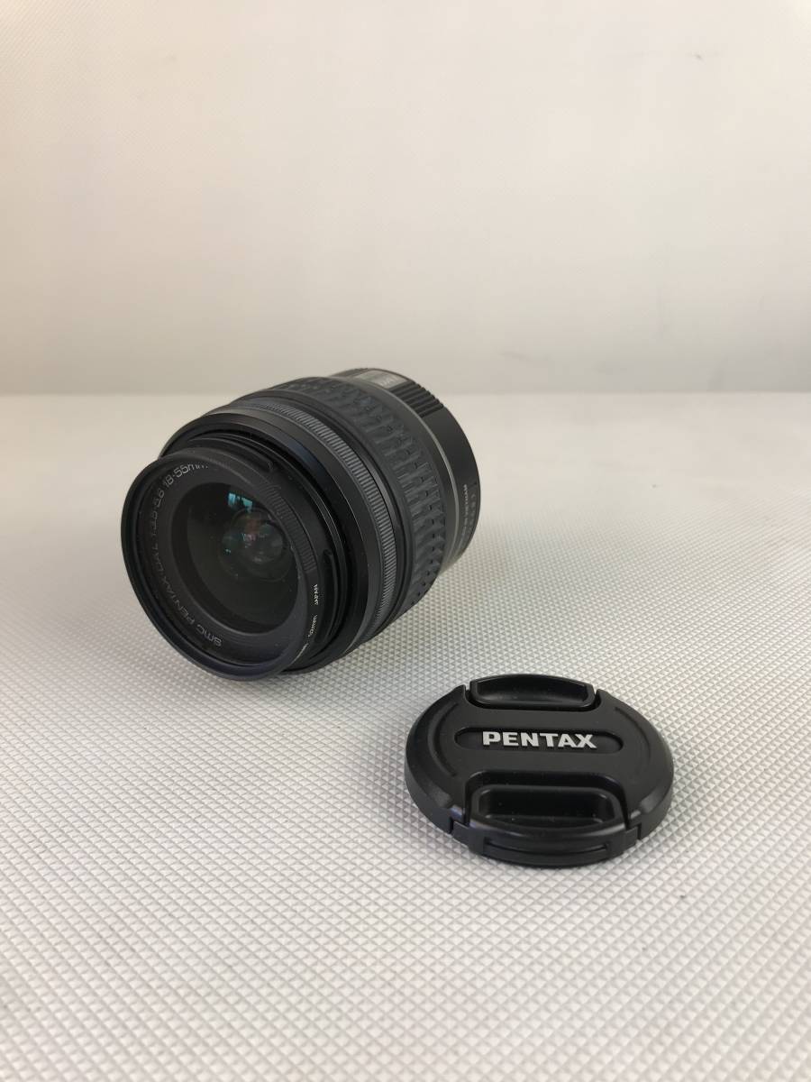 A7218○PENTAX ペンタックス 一眼レフ用 一眼カメラ用 カメラレンズ 1:3.5-5.6 18-55mm Φ52㎜ kenko PRO1D プロテクター 52mm 【未確認】_画像1