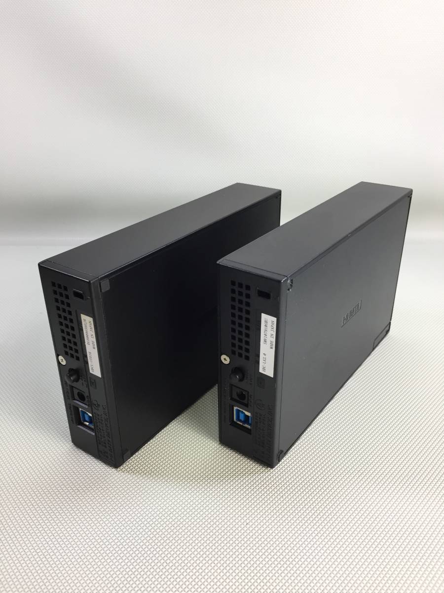 S1626◎I・O DATA アイ・オーデータ 外付HDD　ハードディスク 2台まとめ HDCL-UTE1K　HDC-LA2.0 1TB 2TB アダプタ付属【フォーマット済】_画像6