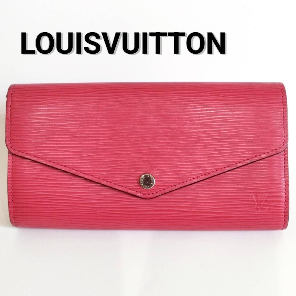 LOUIS VUITTON  ルイヴィトン エピ ポルトフォイユ サラ 長財布  ピンク