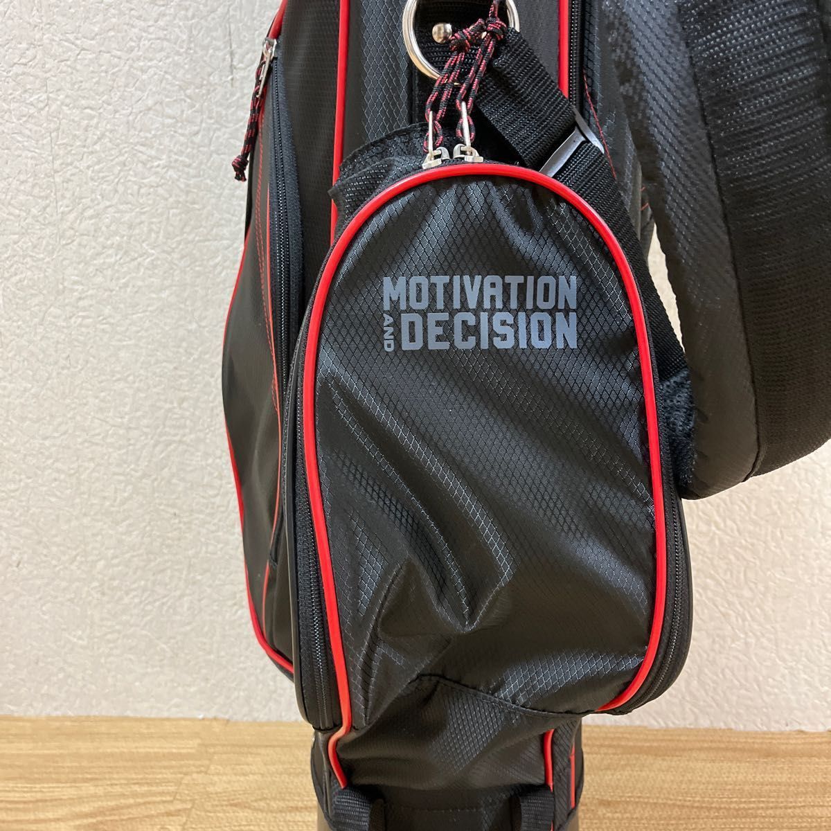 ゴルフバッグ　motivation and decision