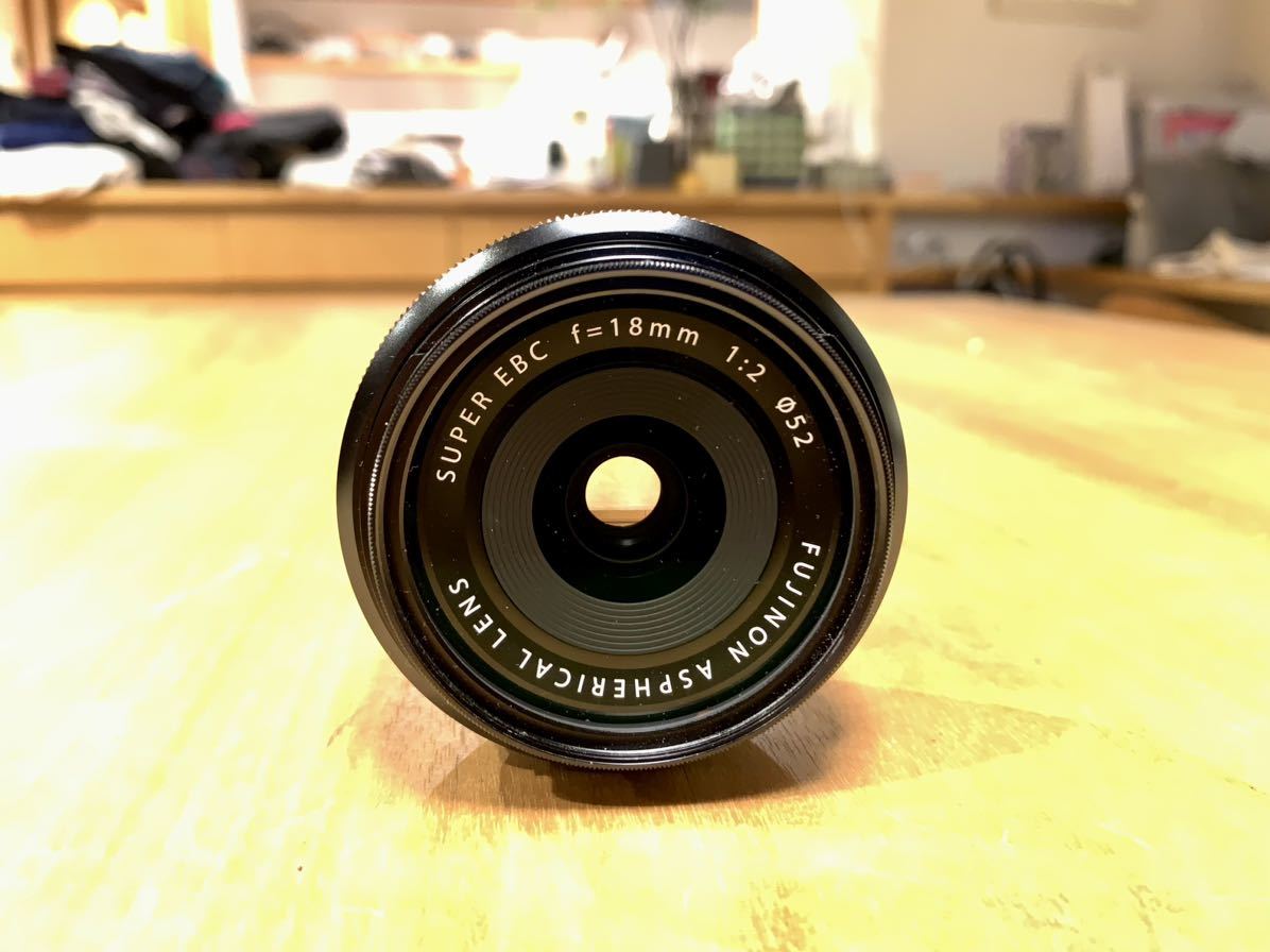 美品 フジノンレンズ XF18mmF2 R FUJIFILM 広角 単焦点レンズ
