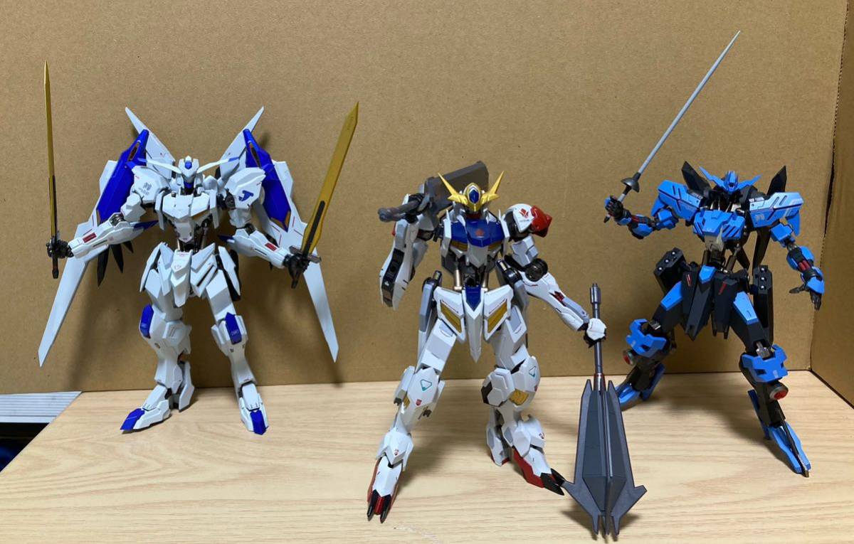 超美品 METAL ROBOT魂 ガンダムバルバトスルプス、バエル、ヴィダール