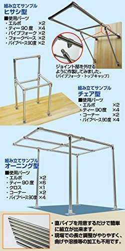 オーニング テント 自作用 SUS316 ステンレス フォークベース 取付金具 (90度（2個セット）)_画像7