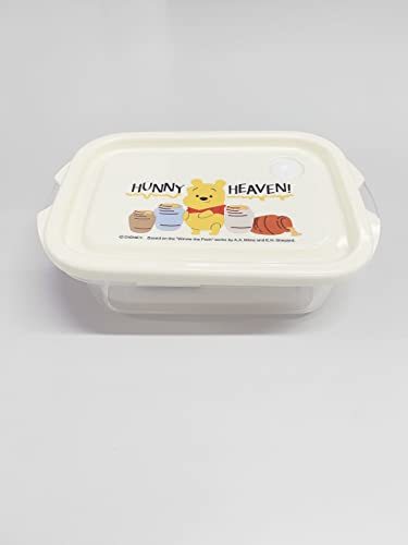 くまのプーさん フタをしたままレンジで温めができるフードコンテナ（食品保存容器）【まとめ買い 2個セット】_画像6