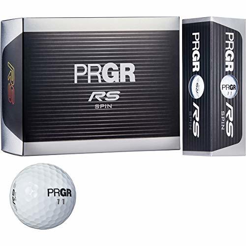 PRGR(プロギア) RS スピン ゴルフ ボール ホワイト 3層構造 1ダース 12個入り_画像1