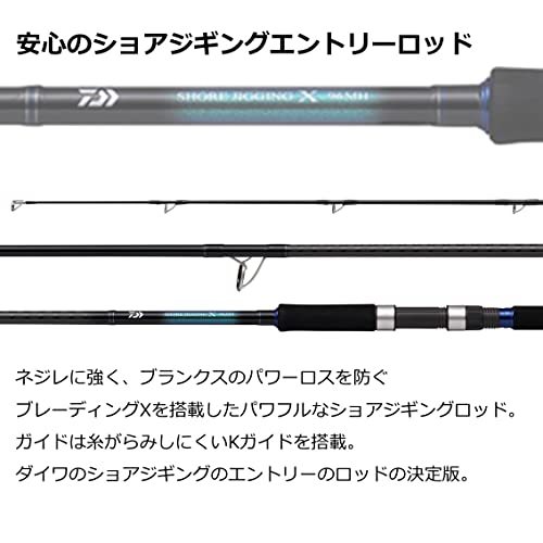 ダイワ(DAIWA) ショアジギング X 100MH ブラック_画像3