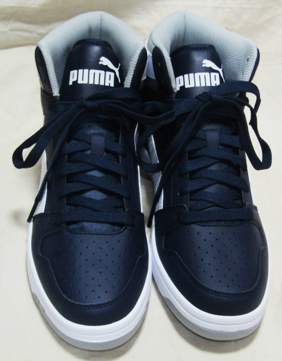 新品PUMA　プーマ　ハイカットスニーカー　PUMA Rebound LayUp SL ネイビー　US9.5（２7.5CM)　 PUMA-369573-16_画像2