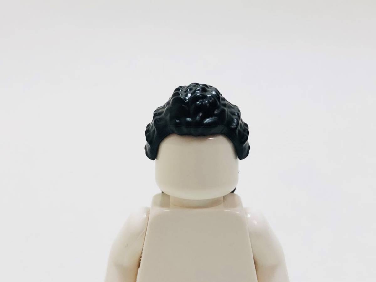 【新品未使用】レゴ LEGO ミニフィグ ヘアー ヘア 18 ロング 編み込み ブラックの画像1