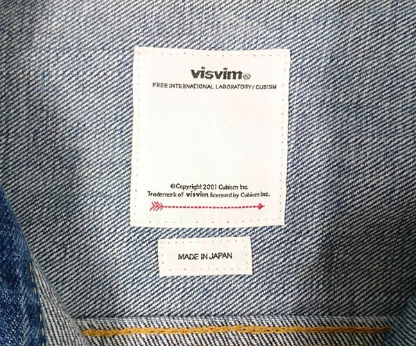 VISVIM ビズビム 品番 0118205006003 SS101 JKT DAMAGED Gジャン