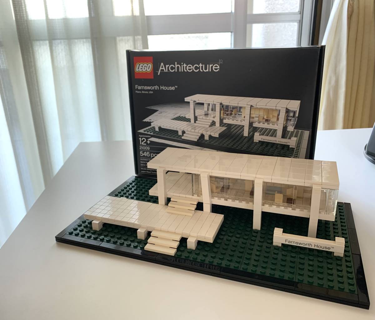 LEGO architecture ファンズワース邸 レゴ アーキテクチャー｜PayPayフリマ