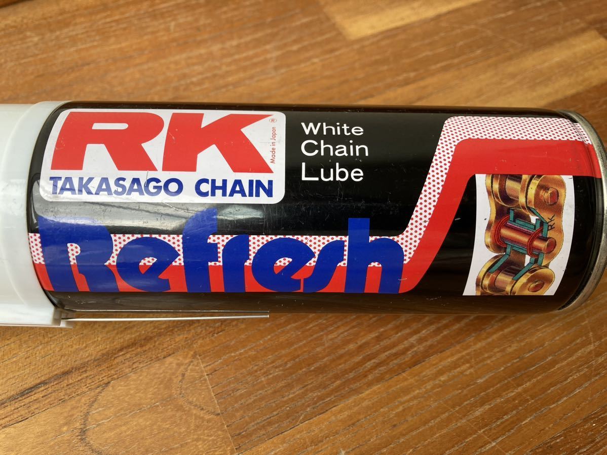 RK TAKASAGO CHAIN White Lube Refresh 純正ホワイト チェーン RK TAKASAGO CHAIN White Lube Refresh 純正ホワイト チェーン