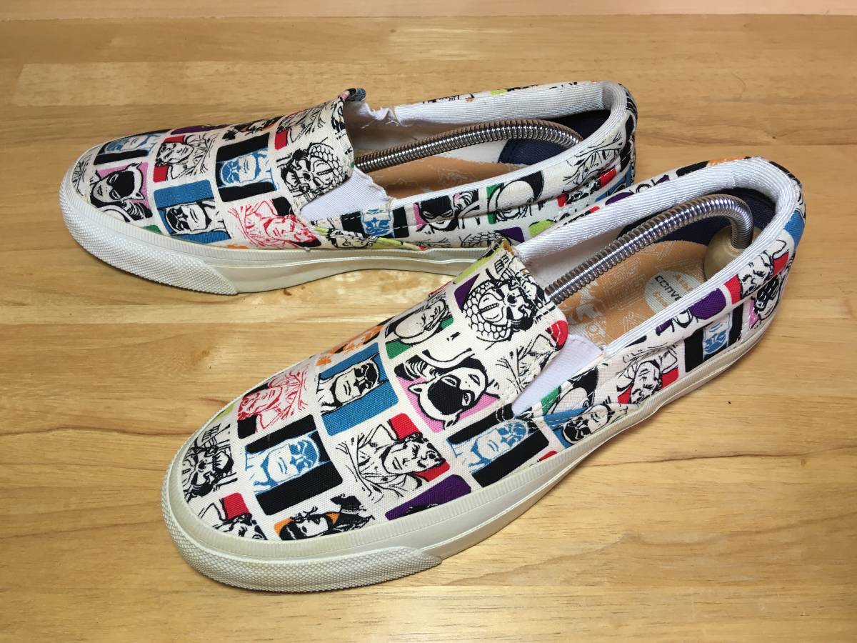 ★コンバース CONVERSE スキッドグリップ SKID GRIP スリッポン Slip on DCコミック 26.0cm 美品 Used 検 バットマン スーパーマン VANS_画像1