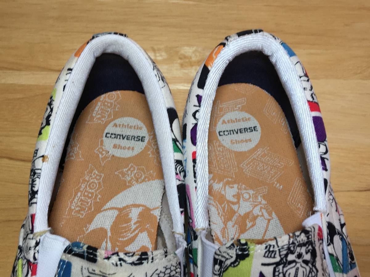 ★コンバース CONVERSE スキッドグリップ SKID GRIP スリッポン Slip on DCコミック 26.0cm 美品 Used 検 バットマン スーパーマン VANS_画像7