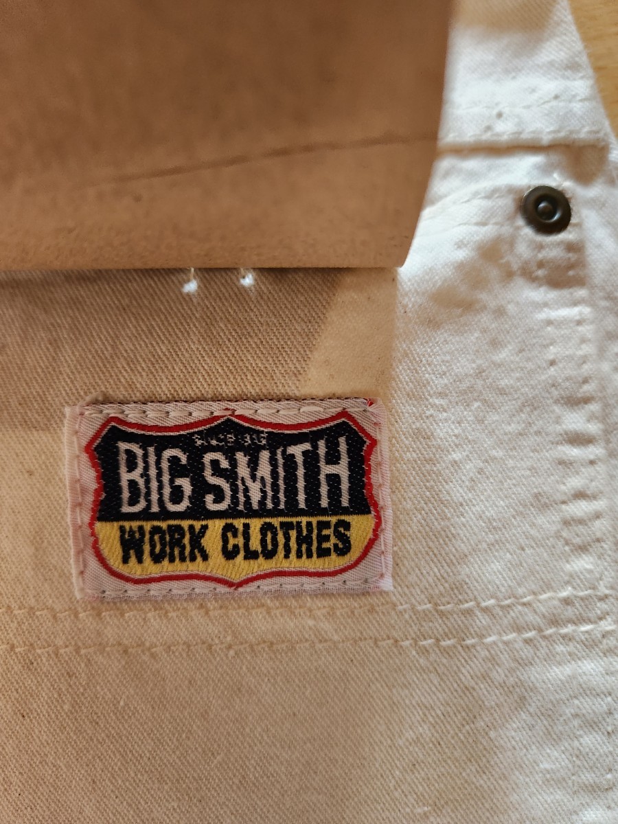 1980年代 90年代製？ SALE! 送料込■BIG　SMITH ビッグ・スミス　アメリカ製　US3905 デニムショーツ　WORK CLOTHES キナリ　31_画像3