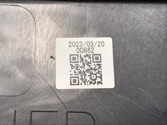 新車取り外し!カローラ クロス ZSG10/ZVG11/ZVG15 純正 右フロント ドアプロテクター/サイドパネル 75731-16820 75073-16010 素地(130288)の画像7