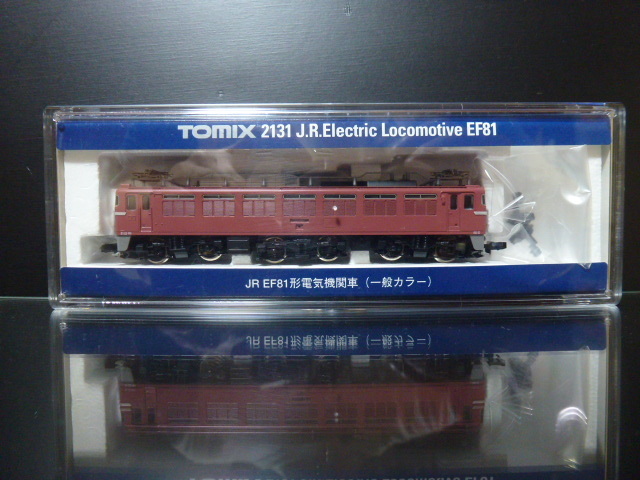 20●●TOMIX 2131 JR EF81形 電気機関車 （一般カラー） 旧製品 ●●_画像1