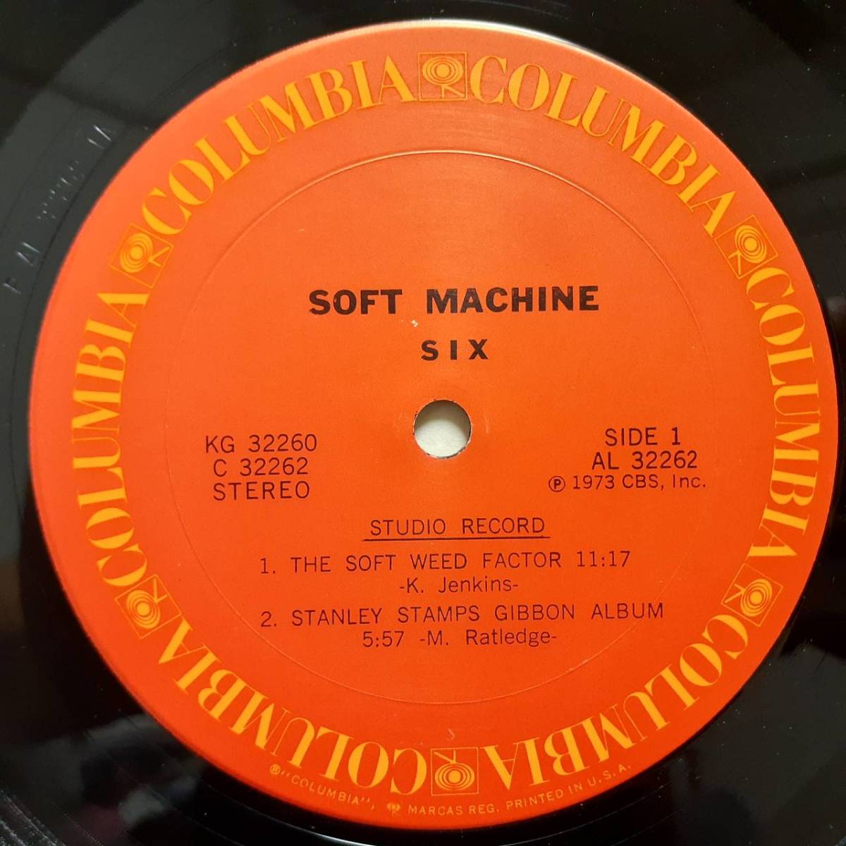 米COLUMBIAオリジ2LP！マト枝1A！Soft Machine / Six 1973年 KG 32260 Hugh Hopper Nucleus カンタベリー ソフト・マシーン Jazz Rock_画像2