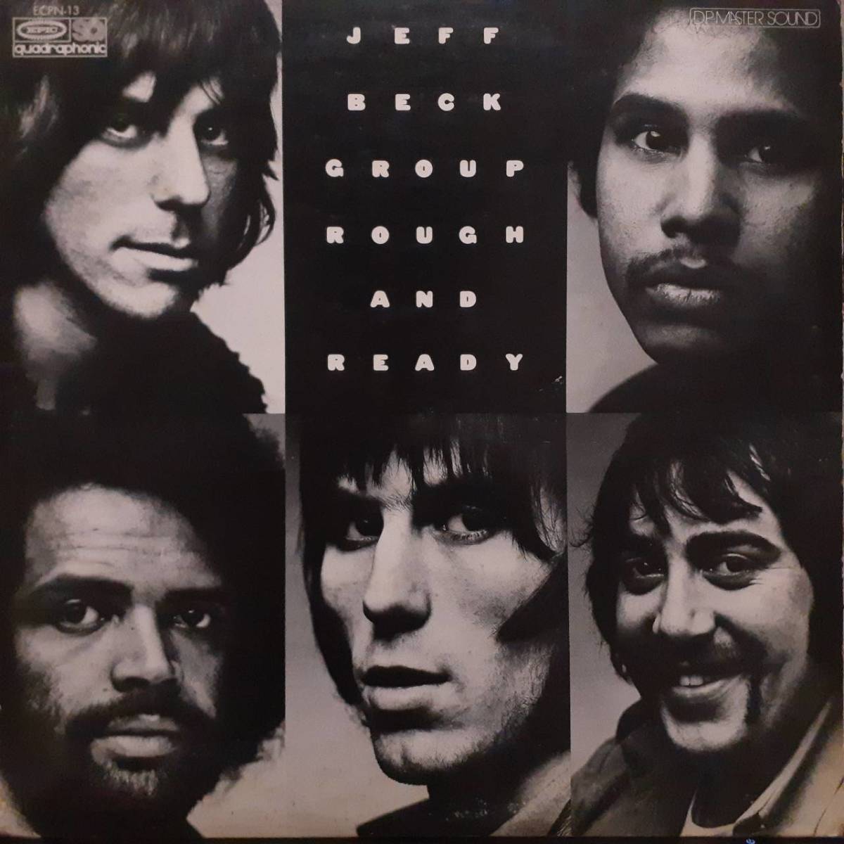 レアMIX違い4ch SQクアドラ盤 日本盤LP！Jeff Beck Group / Rough And Ready 1971年 ECPN-13 Quadraphonic 4Channel Stereo ジェフ・ベック_画像2