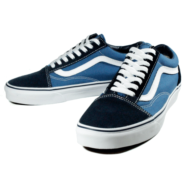 オリジナル ヴァンズ バンズ VANS 新品 US企画 US7.5(25.5cm) 紺
