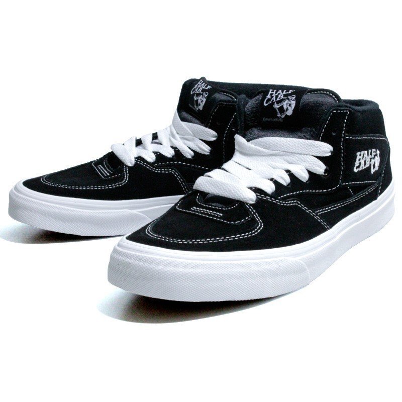上品なスタイル バンズ VANS 新品 ヴァンズ US6.5(24.5cm) 黒 ブラック 定番 スニーカー ミドルカット ハーフキャブ HALFCAB レディース US企画 バンズ 上品なスタイル バンズ VANS 新品 ヴァンズ US6.5(24.5cm) 黒 ブラック 定番 スニーカー ミドルカット ハーフキャブ HALFCAB レディース US企画 バンズ
